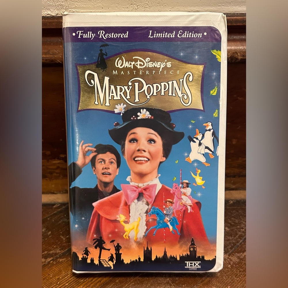 Walt Disney's Masterpiece Collection Mary Poppins Limited Edition VHS
